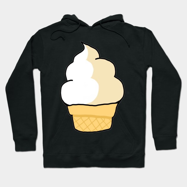 Vanilla Ice Cream Cone Hoodie by VanillaShanila